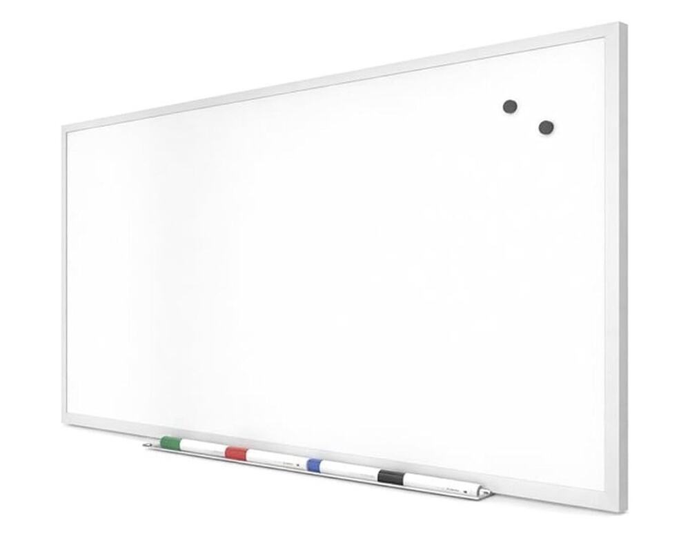 TRU RED Steel Magnetic Whiteboard | Dry Erase Board for Wall 3ft x 2ft- See Pics